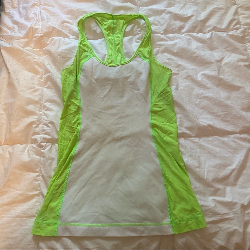 Neon Lululemon Tank Top
